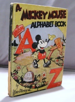 Item #21981 A Mickey Mouse Alphabet Book A to Z. Children's Book, Walt Disney
