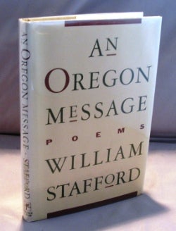 Item #22818 An Oregon Message: Poems. Poetry, William Stafford