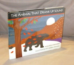Item #23132 The Animal That Drank Up Sound. Illustrated by Debra Frasier. Children's Book, William Stafford.