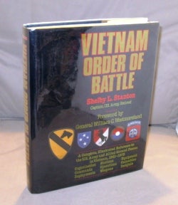 Item #23729 Vietnam Order of Battle. Vietnam War Literature, Stanton. Shelby