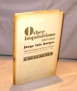 Item #23919 Other Inquisitions 1937-1952. Translated by Ruth L.C. Sims. Jorge Luis Borges