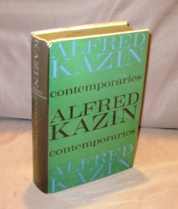 Item #24043 Contemporaries: Essays. Literary Essays, Alfred Kazin