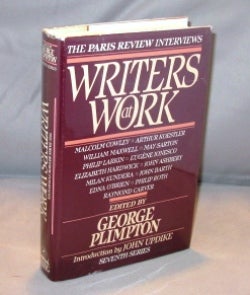 Item #24301 Writers at Work: The Paris Review Interviews. Seventh Series. Literary Interviews, George Plimpton.