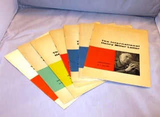Item #24347 The International Henry Miller Letter. 6 of 7 Issues in the complete run from June...