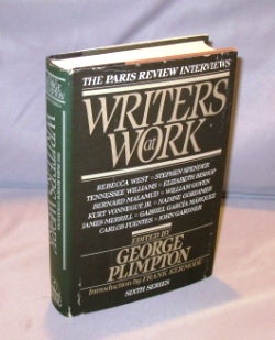 Item #25865 Writers at Work: The Paris Review Interviews. Sixth Series. Edied by George Plimpton