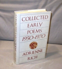 Item #26265 Collected Early Poems 1950-1970. Adrienne Rich