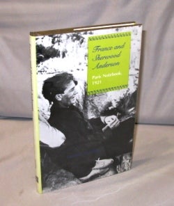 Item #26293 France and Sherwood Anderson: Paris Notebook, 1921. Paris in the 1920s, Sherwood...