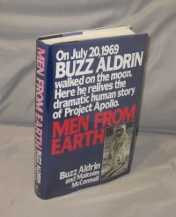 Item #26664 Men from Earth: An Apollo Astronaut's Exciting Account of America's Space Program. Astronaut Memoir, Buzz Aldrin, Jr., Malcolm McConnell.