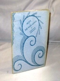 Item #26736 Alice & The Lost Novel. Sherwood Anderson