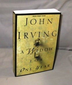 Item #26907 A Widow for One Year: A Novel. John Irving