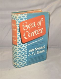 Item #27752 Sea of Cortez. John Steinbeck