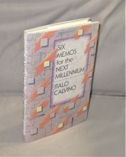Item #27758 Six Memos for The Next Millenium. Italo Calvino