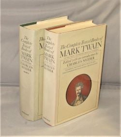 Item #28027 The Complete Travel Books of Mark Twain in two Volumes. Edited with an introduction...