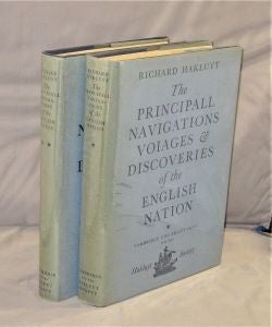 Item #28144 The Principall Navigations, Voiages & Discoveries of the English Nation. Two Volumes. Naval Exploration, Richard Hakluyt.
