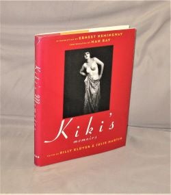 Item #28309 Kiki's Memoirs. Edited by Billy kluver & Julie Martin. Introductioon by Ernest Hemingway. Photos by Man Ray. Paris in the 20s, Kiki.