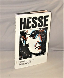 Item #28335 Poems. Selected and translated by James Wright. Hermann Hesse
