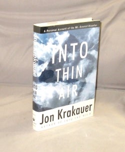 Item #28587 Into Thin Air: A Personal Account of the Mount Everest Disaster. Jon Krakauer