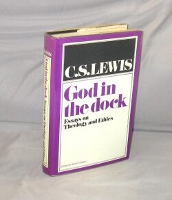 Item #29230 God in the Dock. Essays on Theology and Ethics. Theology, Ethics