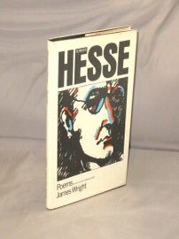 Item #29240 Poems. Selected and translated by James Wright. Hermann Hesse