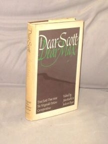 Item #29418 Dear Scott/Dear Max: The Fitzgerald/Perkins Correspondence. F. Scott Fitzgerald, Max...