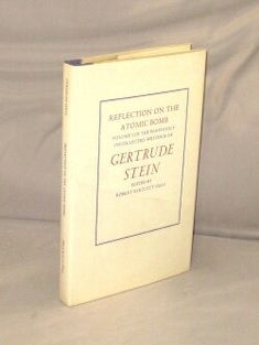 Item #29475 Reflections on the Atomic Bomb. Volume 1 of the Previously Uncollected Writings of...